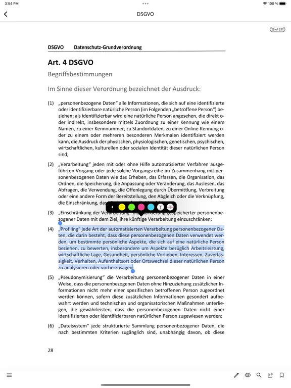 ภาพหน้าจอของ Praxishandbuch des Notariats iPad 