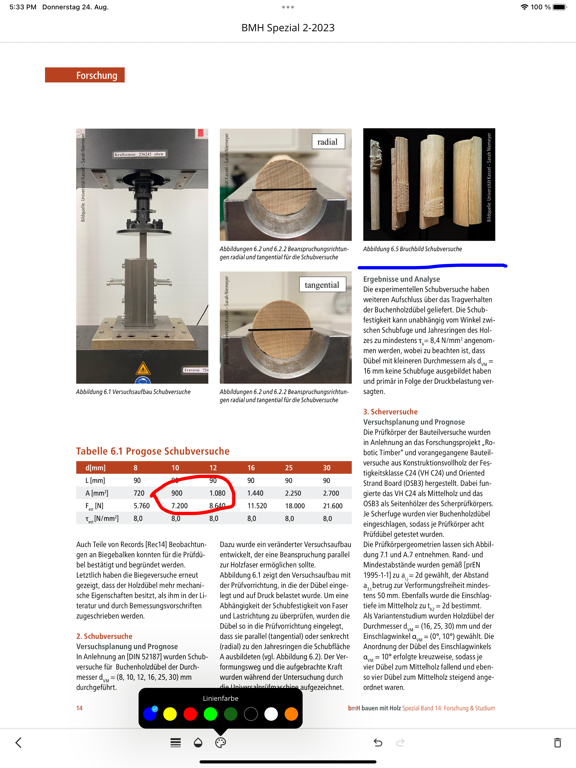 HolzbauFachwissen iPad  Screenshots