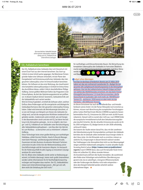 Capturas de pantalla de im-immobilienmanager iPad 