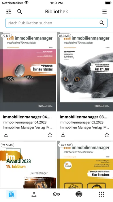Capturas de pantalla de im-immobilienmanager