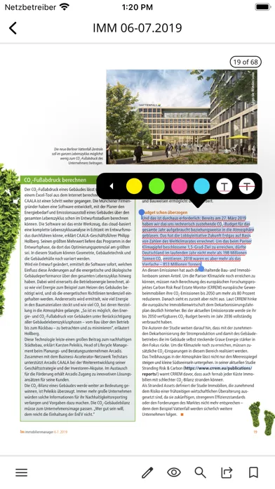 Capturas de pantalla de im-immobilienmanager