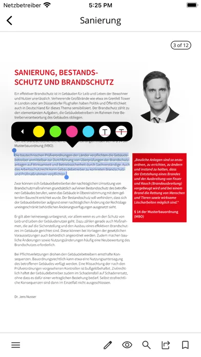 Capturas de pantalla de Brandschutz Doku-Center