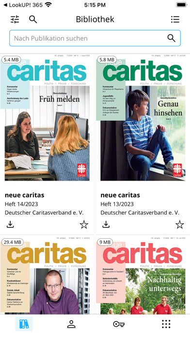 Скриншоты neue caritas