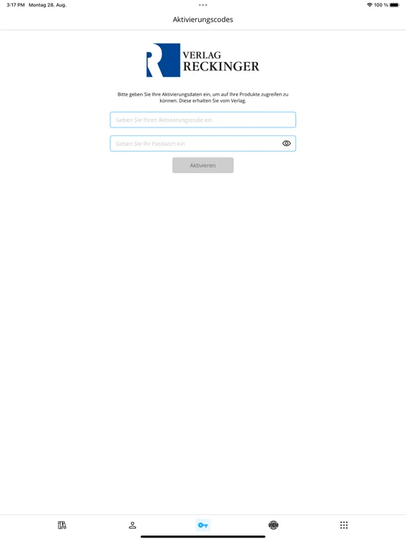 VollstR/Kasse iPad  Screenshots