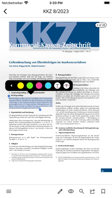 VollstR/Kasse Screenshots