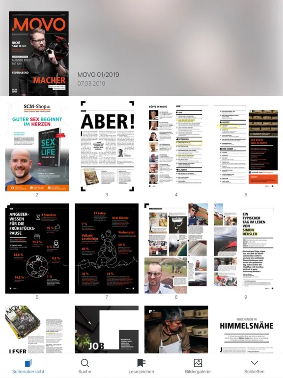 Bundes-Verlag - Zeitschriften iPad Screenshots