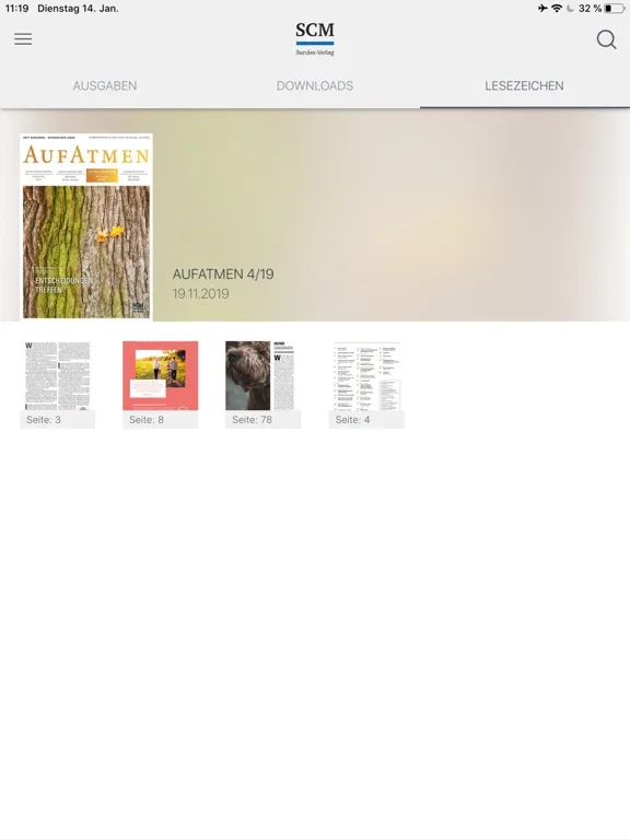 Bundes-Verlag - Zeitschriften iPad Screenshots