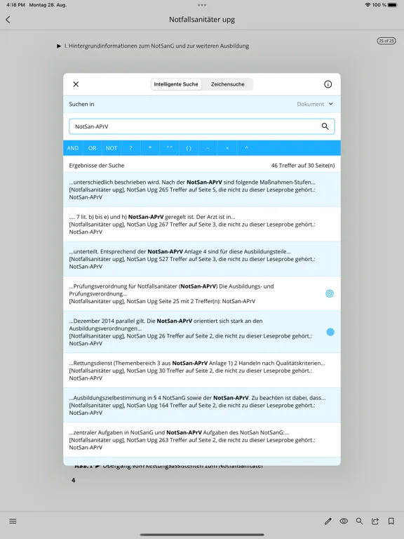 Capturas de pantalla de Rettungsdienst Bibliothek iPad 