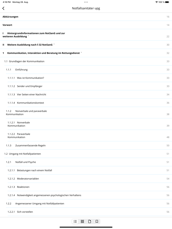 Screenshot di Rettungsdienst Bibliothek iPad 