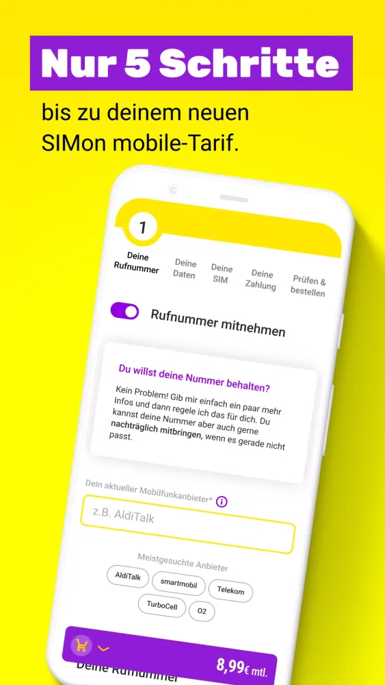 Capturas de pantalla de SIMon mobile-App