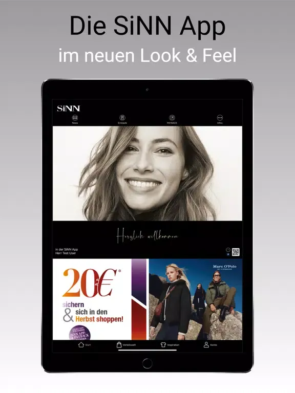 SiNN APP iPad  স্ক্রিনশট