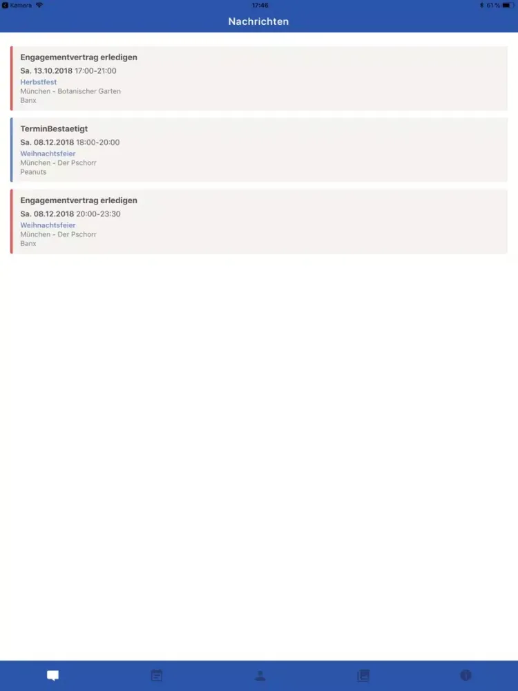 Capturas de pantalla de sisManager iPad 
