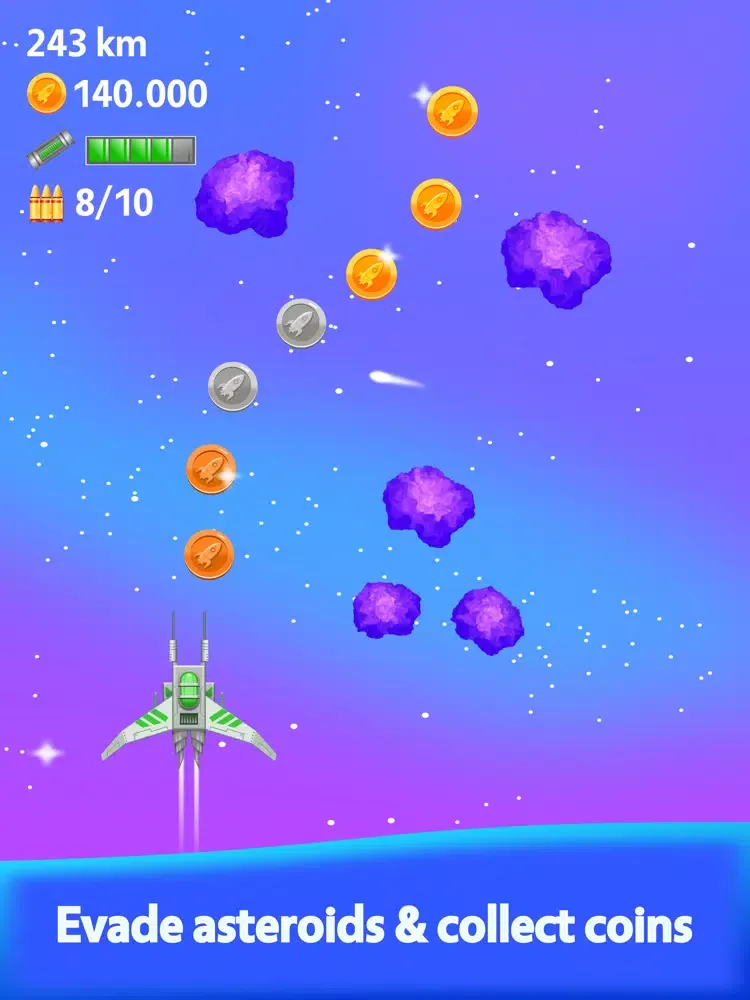 Galaxy Invaders: Alien Parcour iPad 应用截图