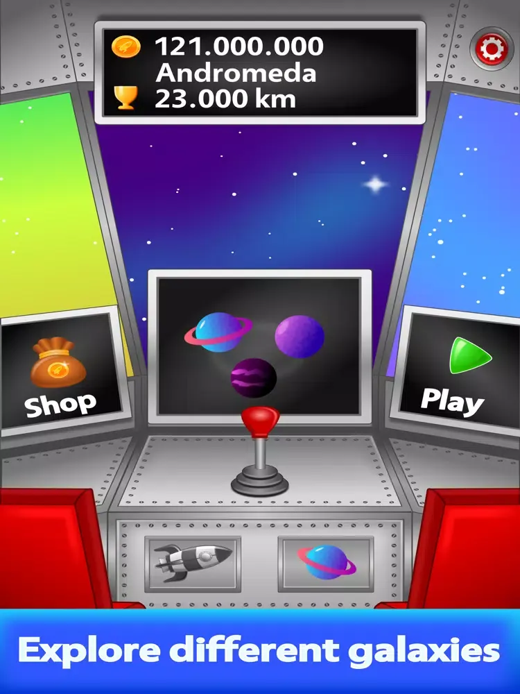 Galaxy Invaders: Alien Parcour iPad 应用截图