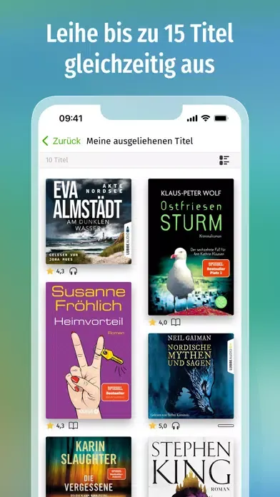 Skoobe: eBooks und Hörbücher سکرین شاٹس