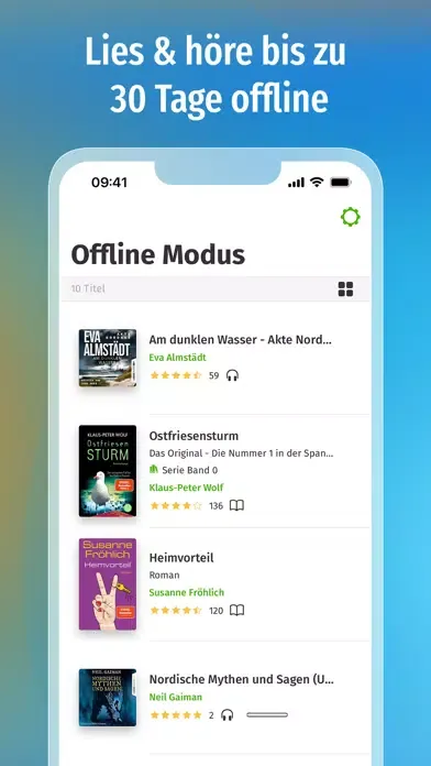 Skoobe: eBooks und Hörbücher سکرین شاٹس