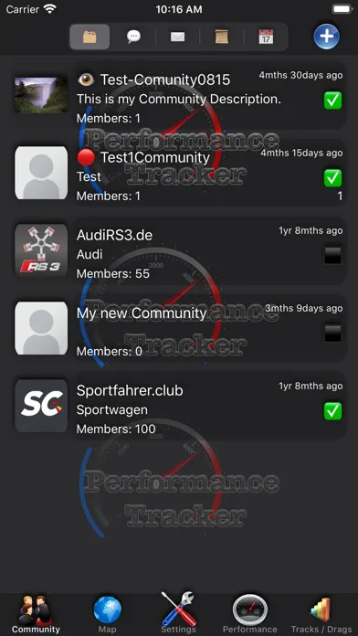 Zrzuty ekranu Car Performance Tracker