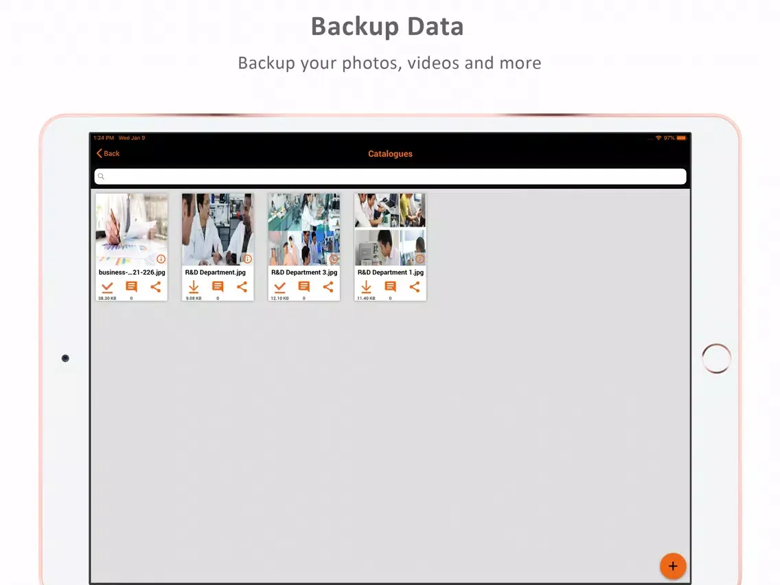 Capturas de tela do SMAC Cloud - Cloud Storage App iPad 