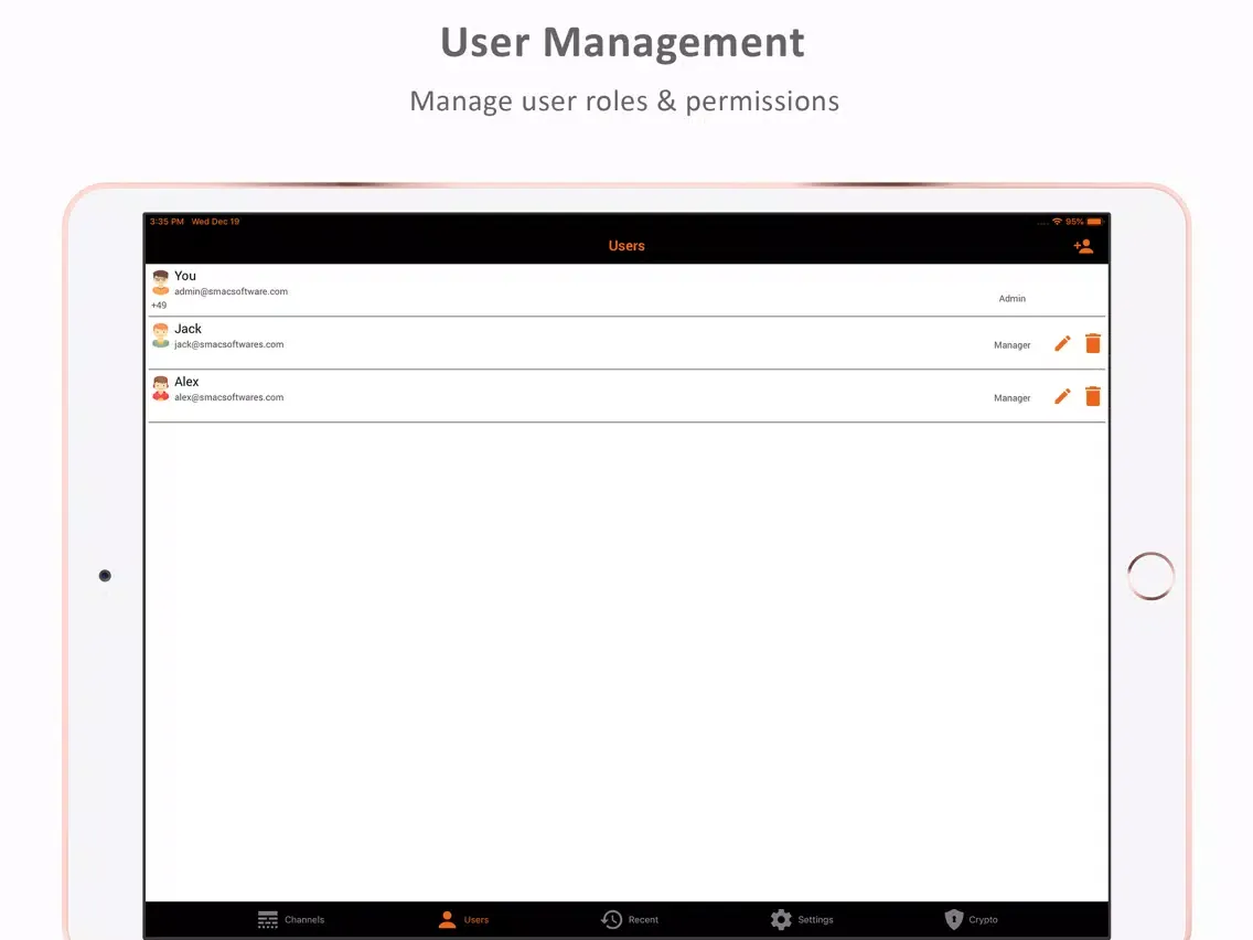 Capturas de tela do SMAC Cloud - Cloud Storage App iPad 