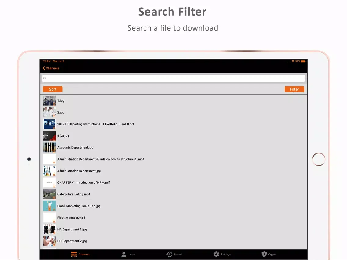 Capturas de tela do SMAC Cloud - Cloud Storage App iPad 