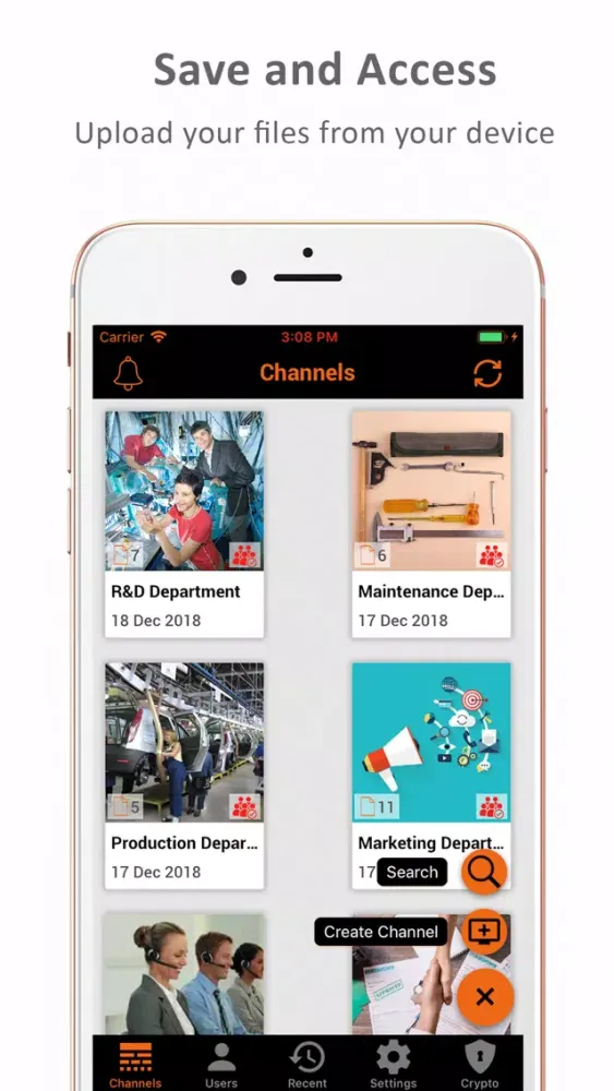 Capturas de tela do SMAC Cloud - Cloud Storage App