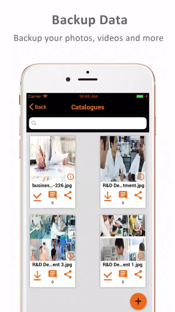 Capturas de tela do SMAC Cloud - Cloud Storage App