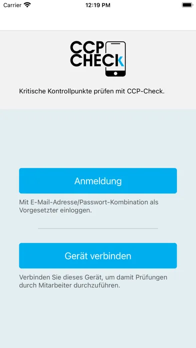 CCP-Check Screenshots