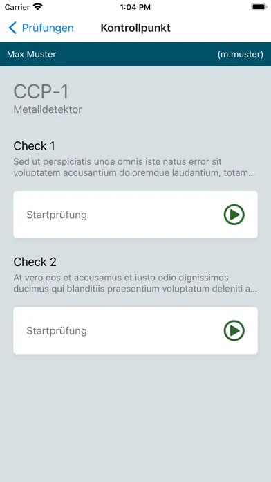 CCP-Check Screenshots