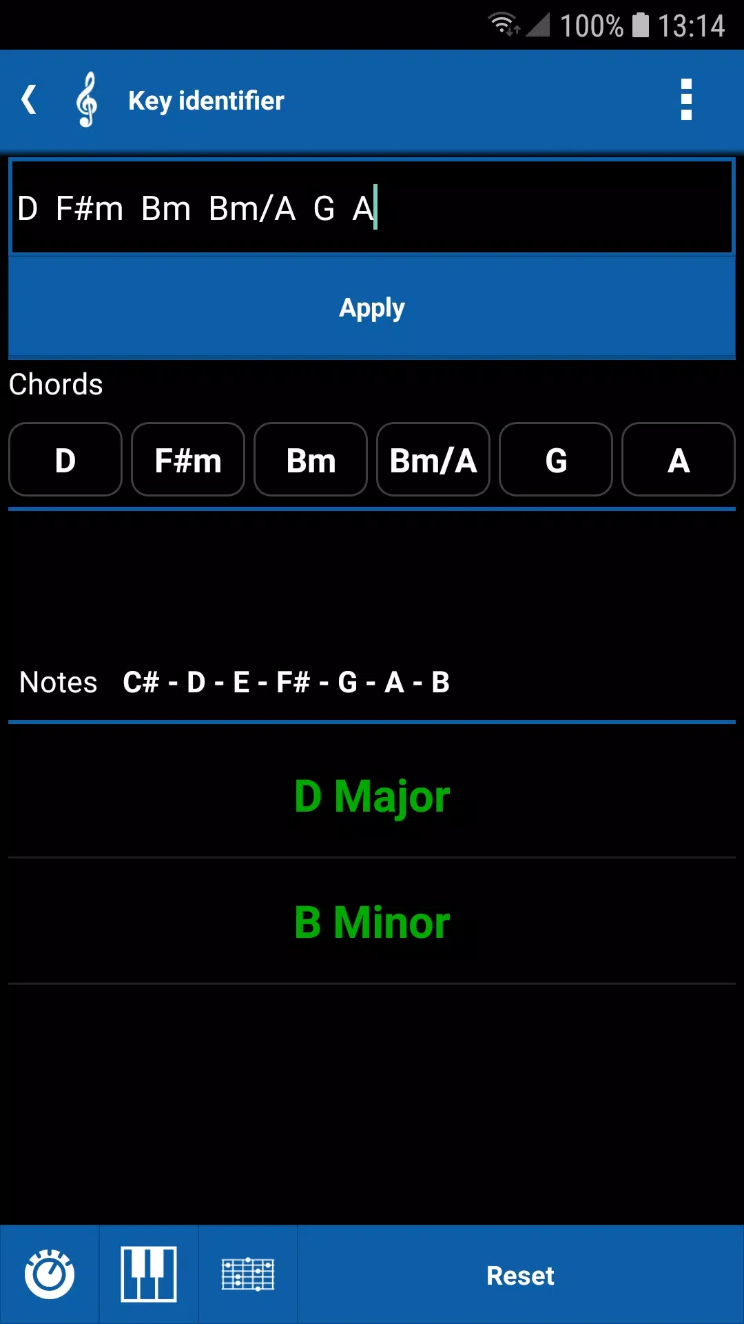 s.mart Song Key Identifier Screenshots4
