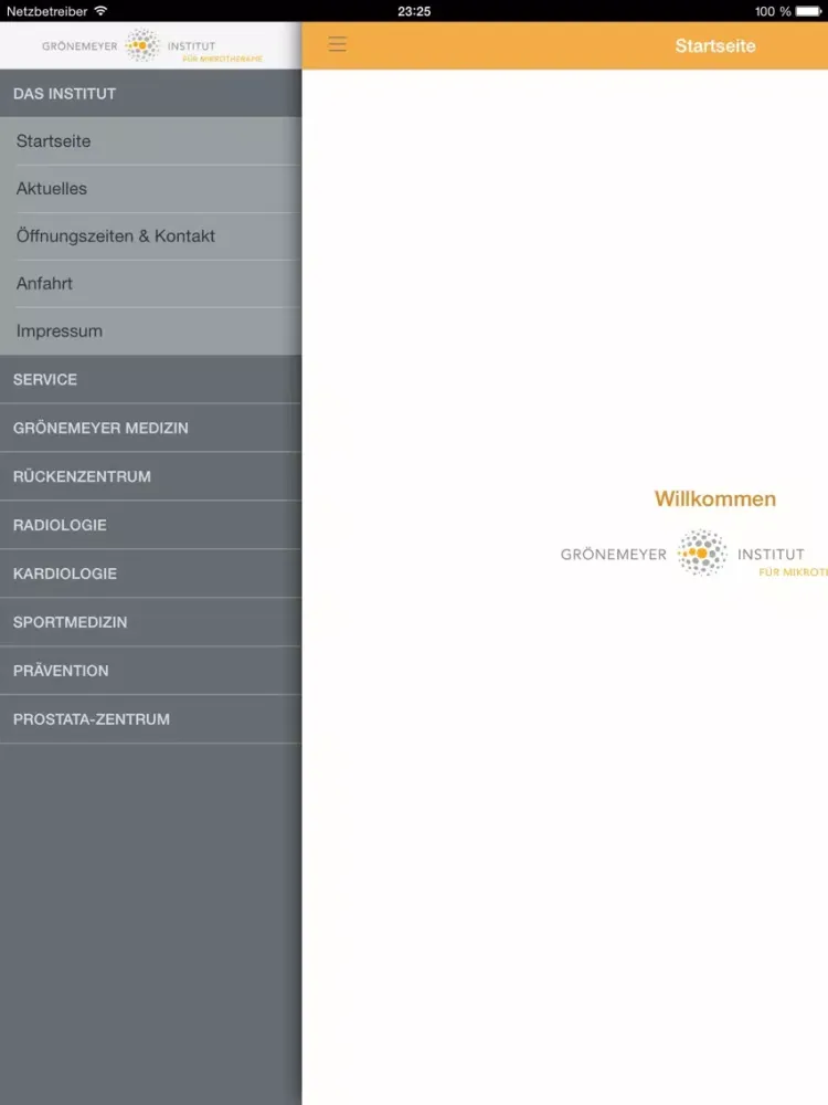 Grönemeyer Institut iPad  سکرین شاٹس