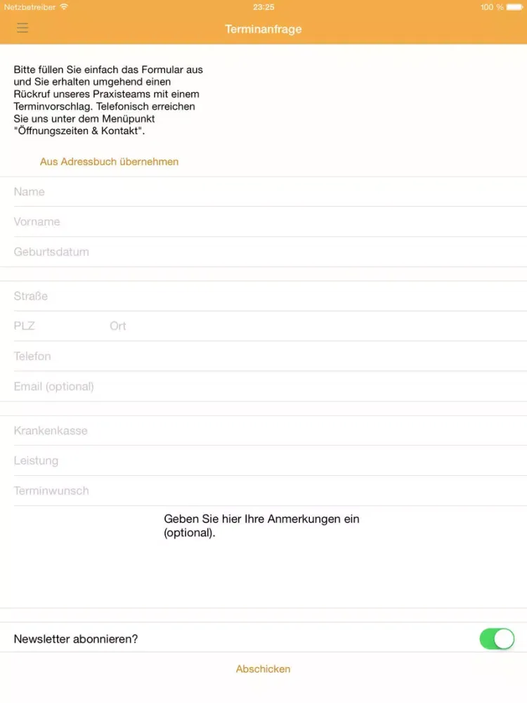 Grönemeyer Institut iPad  سکرین شاٹس