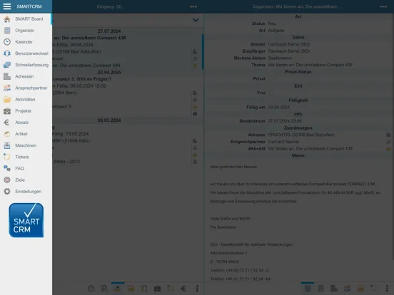 صور SMARTCRM.App 24.1 iPad 