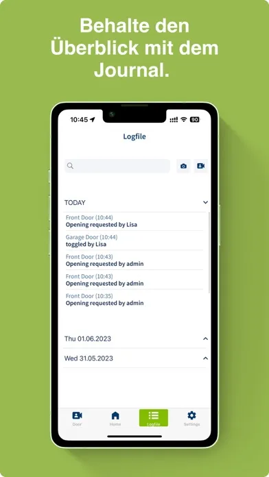 Captures d'écran de FUHR SmartConnect