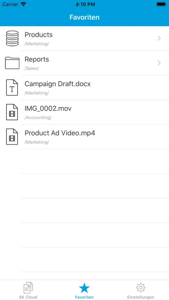 Smurfit Kappa Cloud V4 Screenshots