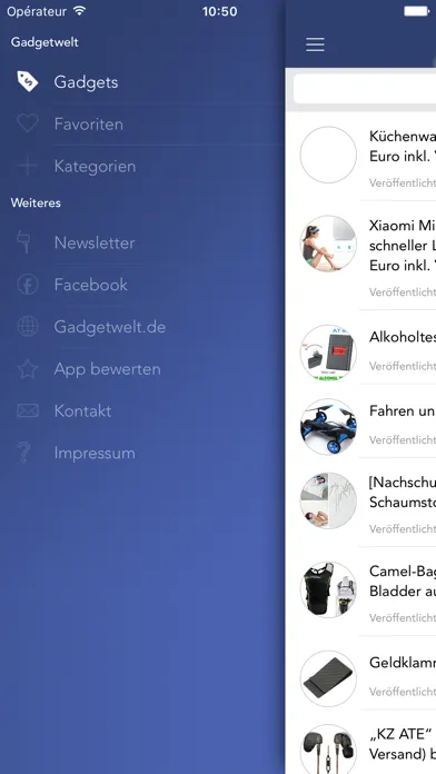Gadgetwelt -Gadget-App应用截图