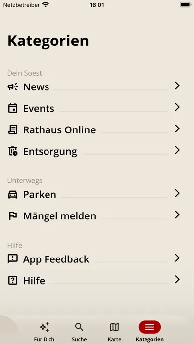 Capturas de tela do SoestApp