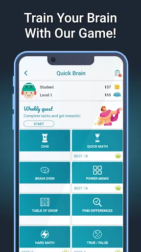 Math Games: Brain iq riddles স্ক্রিনশট