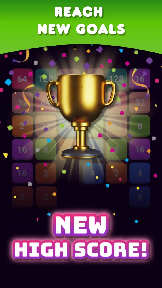 2048: Puzzle Game! Merge Block應用截圖