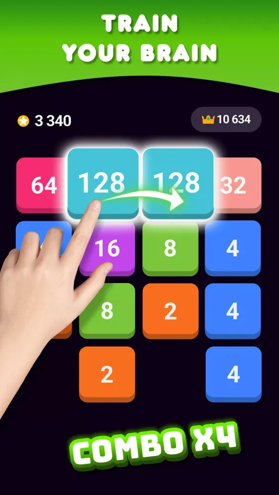 2048: Puzzle Game! Merge Block應用截圖