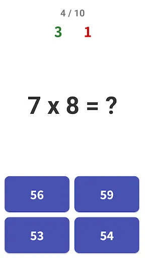 Multiplication Games Math quiz Screenshots