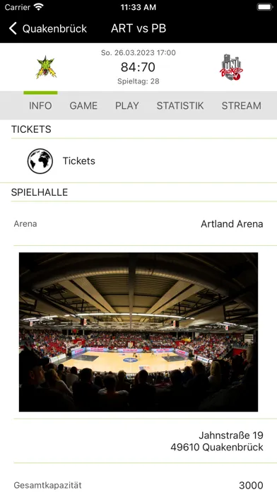 BARMER 2 Basketball Bundesliga Screenshots