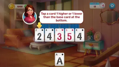 Capturas de tela do Solitaire Home Story