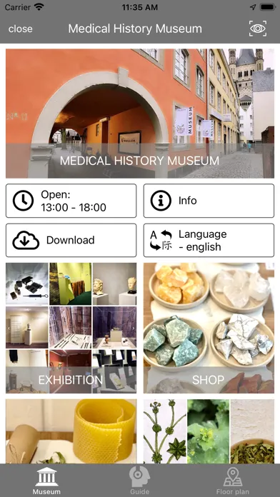 Screenshot di Museum2go