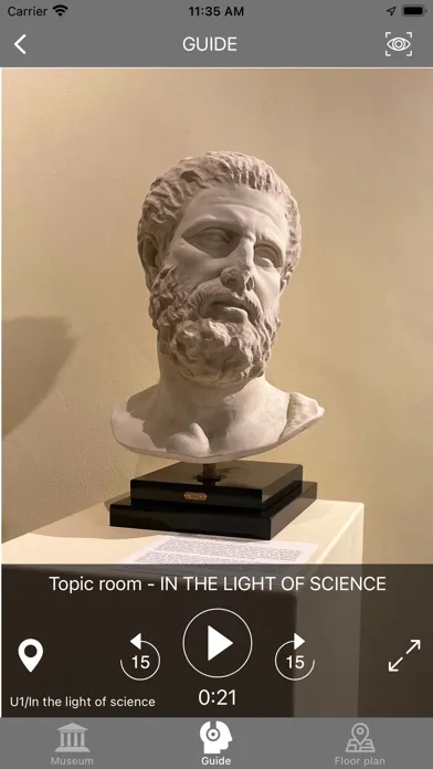 Screenshot di Museum2go