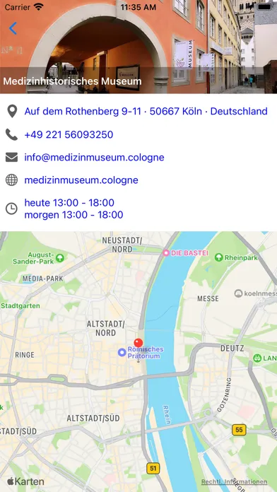 Screenshot di Museum2go