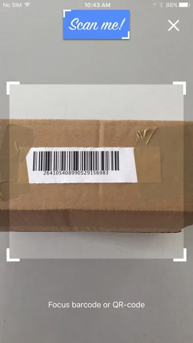 Ảnh chụp màn hình của ScanMe!