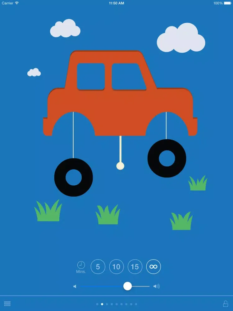 Tangkapan skrin Sleep well! - Baby lullabies iPad 