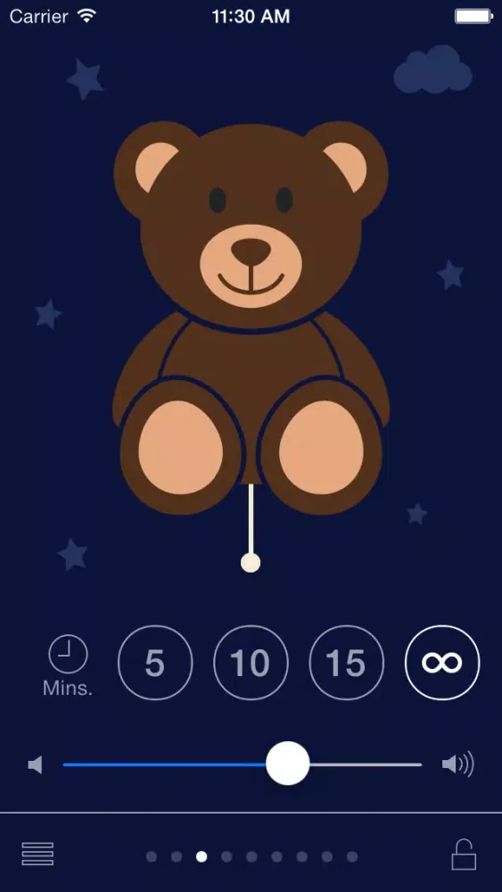 Tangkapan skrin Sleep well! - Baby lullabies