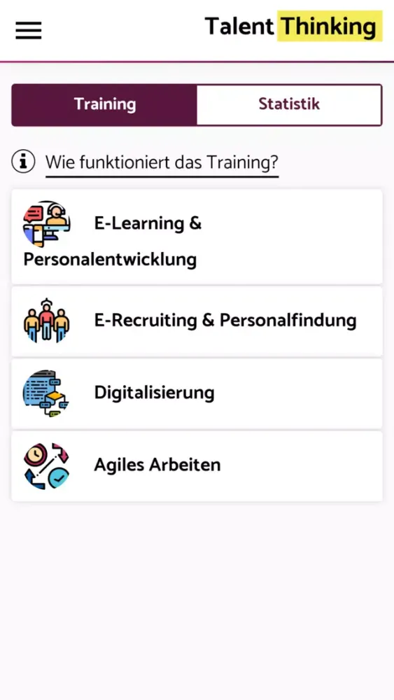صور Talent Thinking App