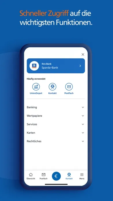 SpardaBanking App Screenshots